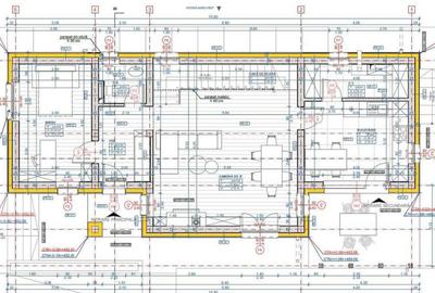 Casa individuala 4 camere semifinisata, 500mp teren, materiale premium - 4