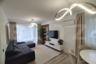 Apartament cu 2 camere semidecomandat, mobilat în Breazu