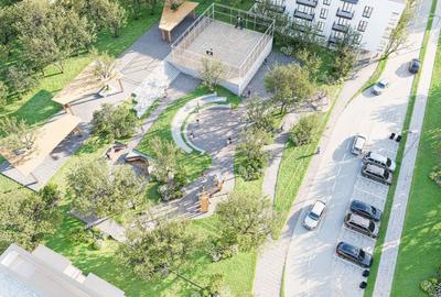 Apartament de 1 camera, ansamblu rezidential nou - 6