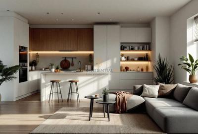 Apartament cu 2 camere semidecomandat în Central