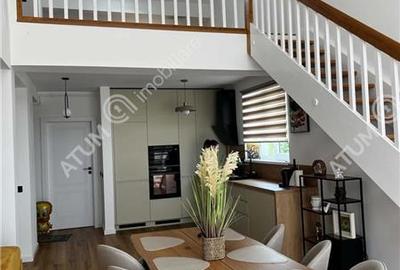 Penthouse 3 camere 2 bai parcare mobilat complet Turnisor Sibiu - 7