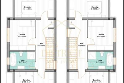 Duplex cu 4 camere, despărțit prin camera tehnica | Mosnita Noua | Barista - 15