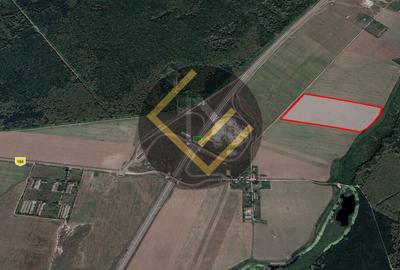 Teren 9Ha -> 16Ha Ha Intravilan , Exit A3 Snagov Ghermanesti Bucuresti-Ploiesti - 15