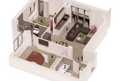 Ap 11 C5 Tautului Residence Park Parcul Poligonului Zona Sub cetate T - 5