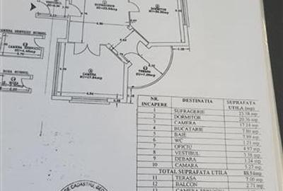 Apartament 3 camere partial mobilat, etajul 1, zona Unirii - 10