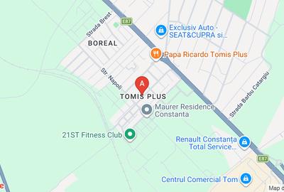 Apartament cu 2 camere semidecomandat, mobilat în Tomis Plus