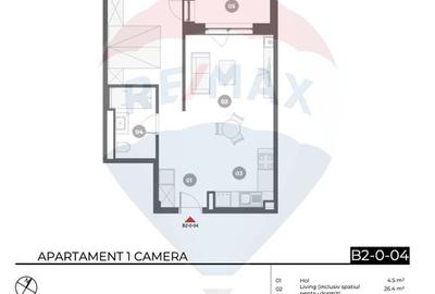 Studio Dublu MetroCity Urban Living, Apartamente noi în Sector 1 - 7