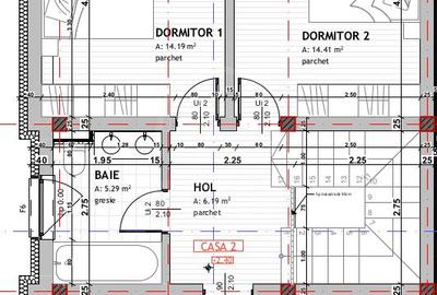 Duplex 4 camere, 180mp + demisol open-space, 280 mp teren, Narciselor, Florești - 16