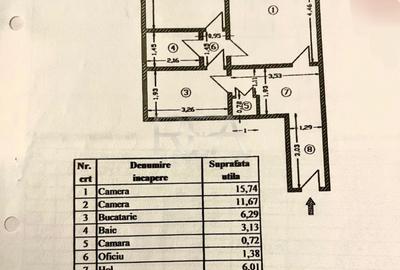 2 camere, 52mp, bloc anvelopat-Drumul Taberei - 10