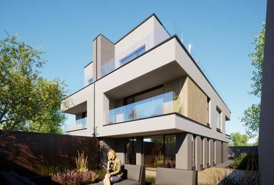 Vile premium individuale S+P+1E+2R, subsol, 4 dormitoare, living, curte proprie - 3