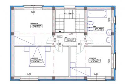 Casa de vanzare cu 4 camere -  individuala Selimbar - 3