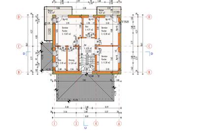 Casa individuală în constructie, 120 mp, teren 400 mp, Zona Profi, Chinteni - 3