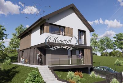 Casa moderna cu pod inalt si terasa generoasa pe Ady Endre - 3