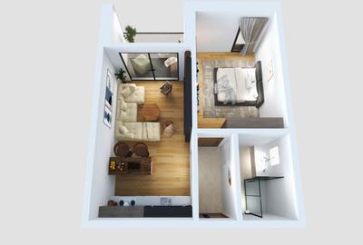 APARTAMENT 1 CAMERA, 40MP, ZONA LIDL CETATE ALBA IULIA - 5