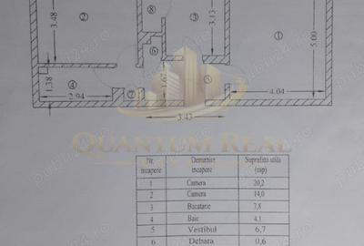Apartament 2 camere , decomandat 60 mp util 1990 Tei, Circului - 8