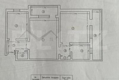 Apartament 2 camere, 53.52 mp, zona Tătărași - 9