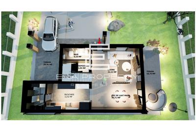 Casă single | Zona Casa de Apă | Pompă de Căldură | 129mp | Vedere spre Munți - 6
