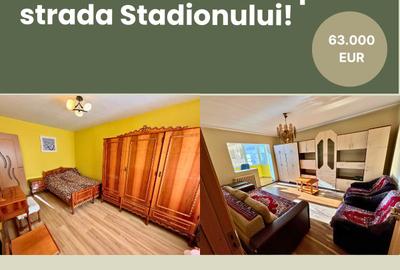Apartament cu 2 camere, bloc din cărămidă, de vânzare pe strada Stadionului! - 1