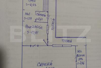 Apartament de vanzare, cu o camera, 73 mp, etaj 1, zona centrala - 7