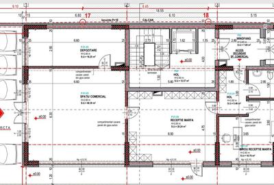Spatiu comercial stradal + 4 locuri de parcare - 1