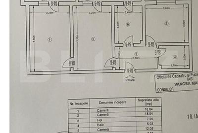 Apartament 3 camere, 68 mp, zona Popas Pacurari - 10