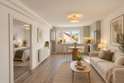 PROPRIETAR: Apartament cu 2 camere FINALIZAT și INTABULAT, la strada principală - 4