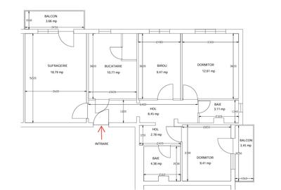 Apartament 4 camere in locatie excelenta - 2
