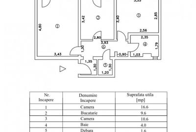 Apartament 2 camere decomandat, Vidin. - 7