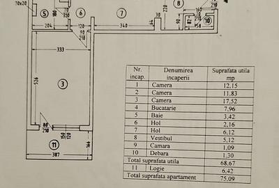 TITULESCU I Apartament vanzare 3 camere - 15