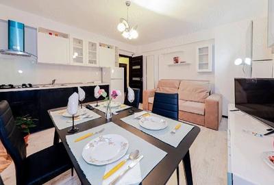 Apartament cu 3 camere nedecomandat, mobilat în Militari