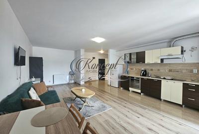 Apartament cu 2 camere semidecomandat, mobilat în Dâmbul Rotund