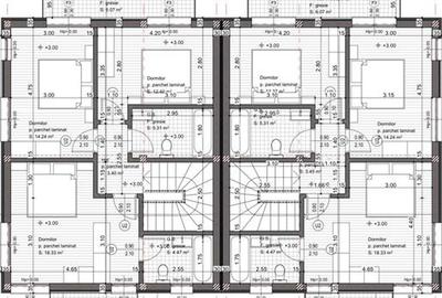 Casa Tip Duplex parter+etaj,375 mp de teren, situata in Chinteni! - 16