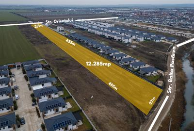 Teren intravilan, 12.200 mp+ toate utilitățile, străzi asfaltate, Tunari - 4