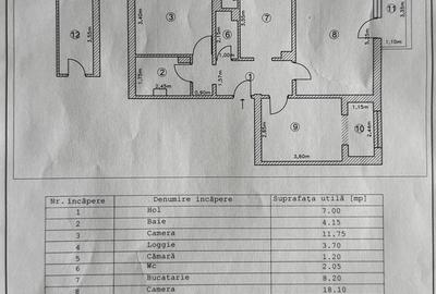 Apartament 3 camere in Terezian - 9
