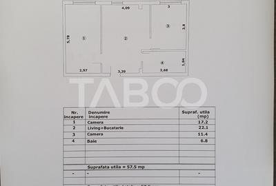 Apartament 3 camere 57 mp utili constructie noua 2025 - 5
