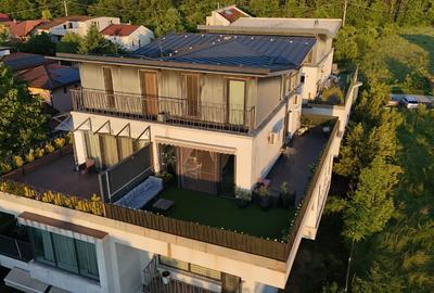 Penthouse pe două niveluri, terasa in forma de L (40 mp) - 2