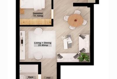 Apartament cu 2 camere - Dorobanti, bloc 2010 - 9