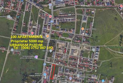 Proprietar vand TEREN cu URBANISM DE CONSTRUIRE  P+2E+M - 1