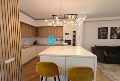 Apartament cu 3 camere, mobilat în Pipera