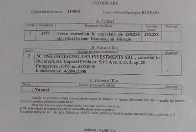 Vand teren agricol Baneasa Giurgui 28 HA - 1