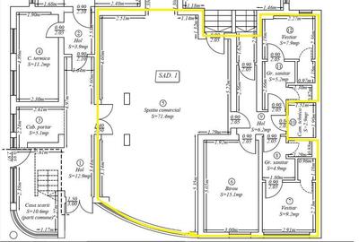Spatiu Comercial - Zona Lipovei - 120 mp - Comision 0% - 7