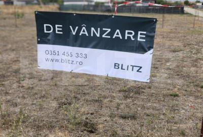 Teren Construcții intravilan de 388 mp, în Exterior Nord