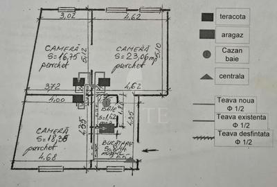 Apartament 3 camere în zona SEMICENTRALA - 14