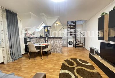 DE VANZARE APARTAMENT TIP MANSARDA | UTILAT | MOBILAT | VASILE AARON - 1