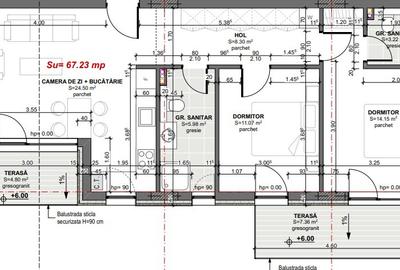 Apartament 3 camere, 2 bai, 2 balcoane, 67mp utili – bloc nou Apahida - 5