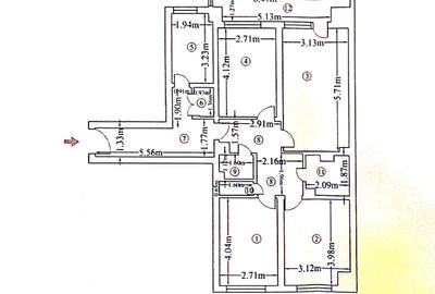 OCAZIE! 4 camere - 92 mp | Decomandat | BLOC FOARTE BUN | zona Obor - 13
