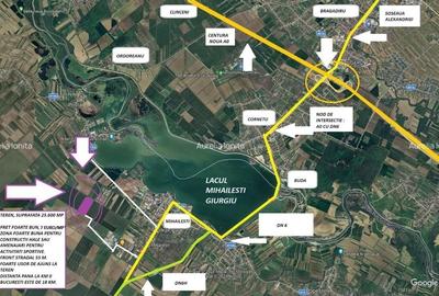 Teren Construcții intravilan de 25600 mp, în Ultracentral