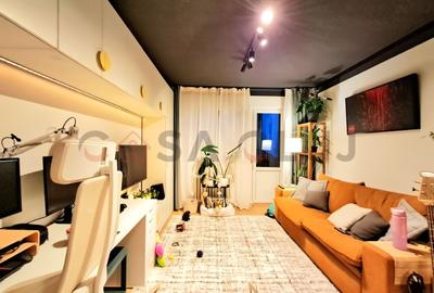 Apartament cu 2 camere semidecomandat, mobilat în Mănăștur