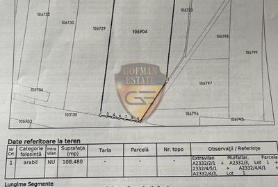 Teren extravilan Murfatlar 108.480 mp Deschidere directă A2 Autostrada Soarelui - 4