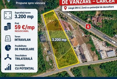 Investitii Teren parcelabil case,drum national Craiova - 1